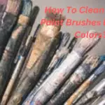 Cleaning Acrylic Paint Brushes Between Colors