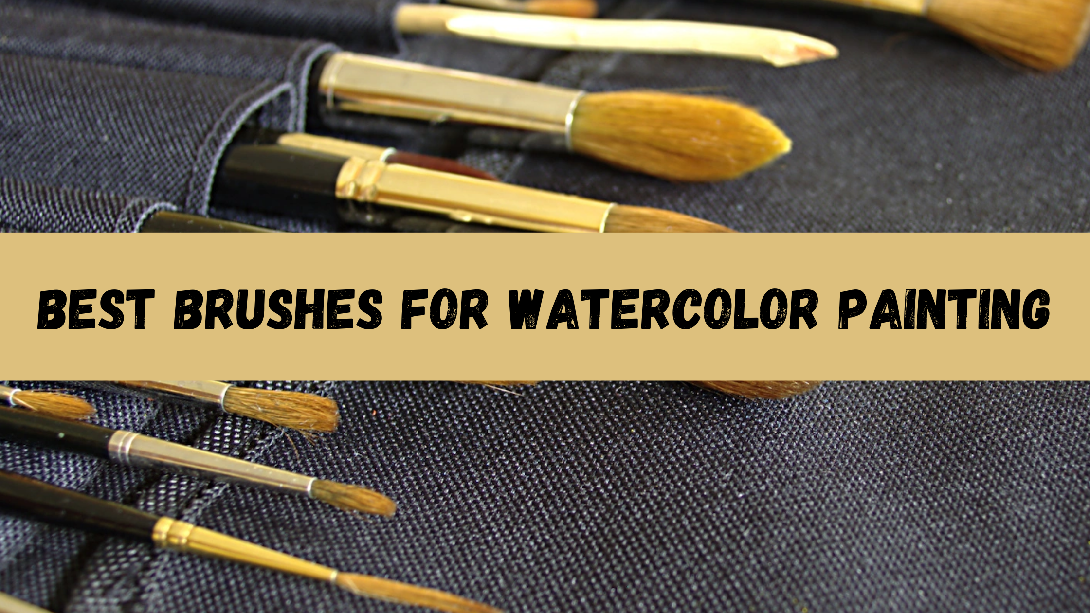 Best Brushes For Watercolor Painting